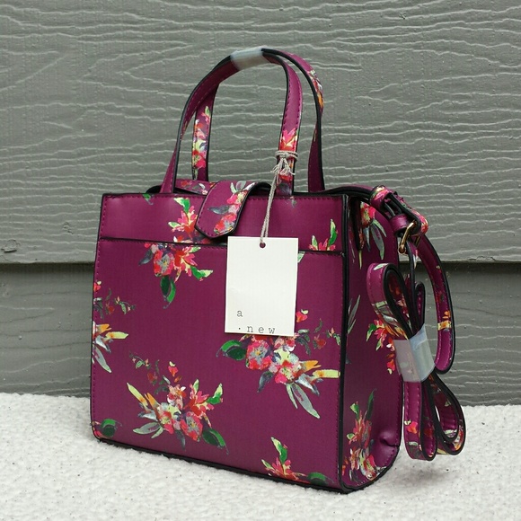 a new day Handbags - a.n.d  Small Floral Crossbody Purse